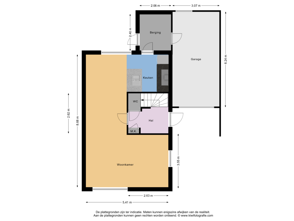 Bekijk plattegrond van Begane grond van Mgr Poelsstraat 81