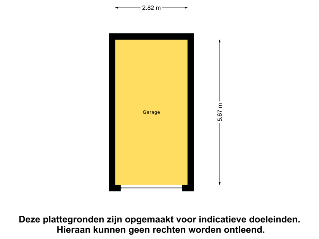 Bekijk plattegrond van Garage van St. Servatiusweg 28