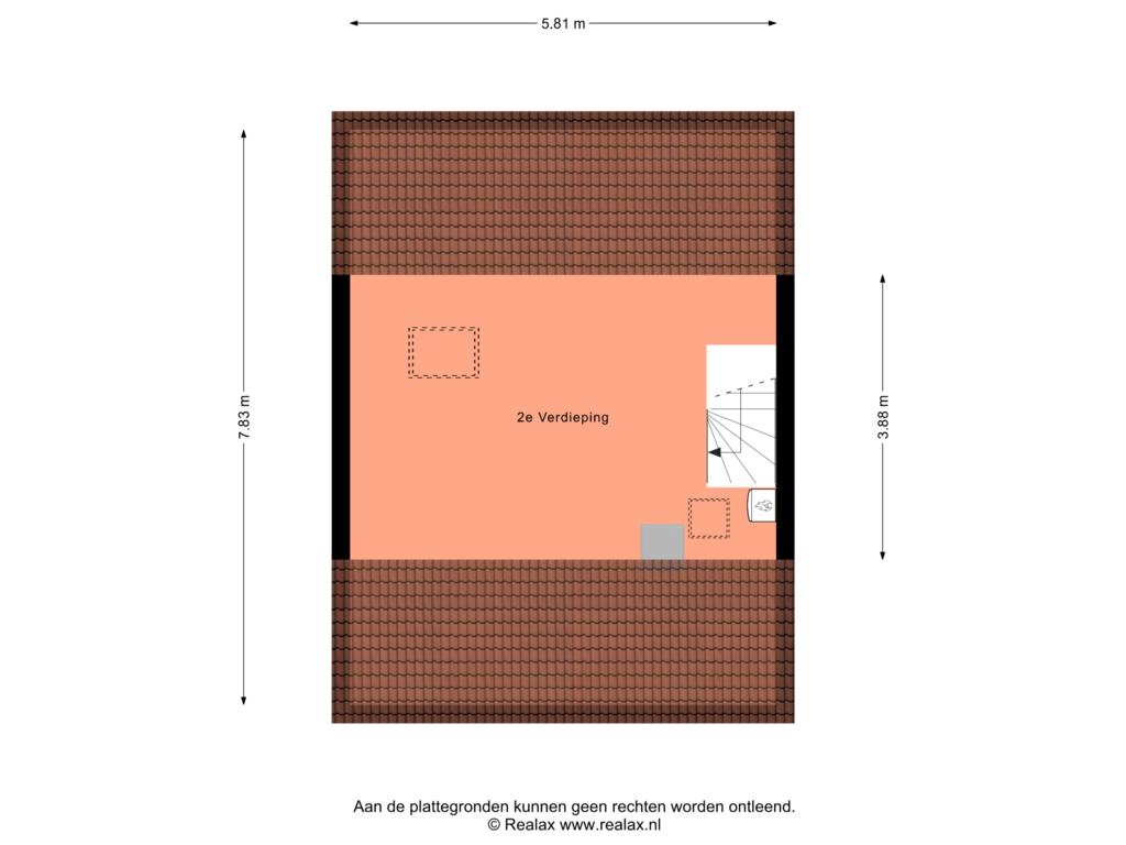 Bekijk plattegrond van Verdieping 2 van Cor Keestraat 8