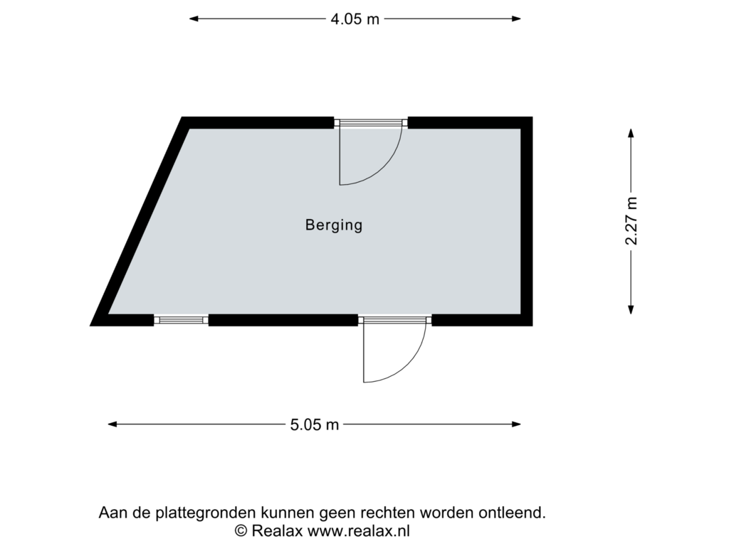 Bekijk plattegrond van Berging van Cor Keestraat 8