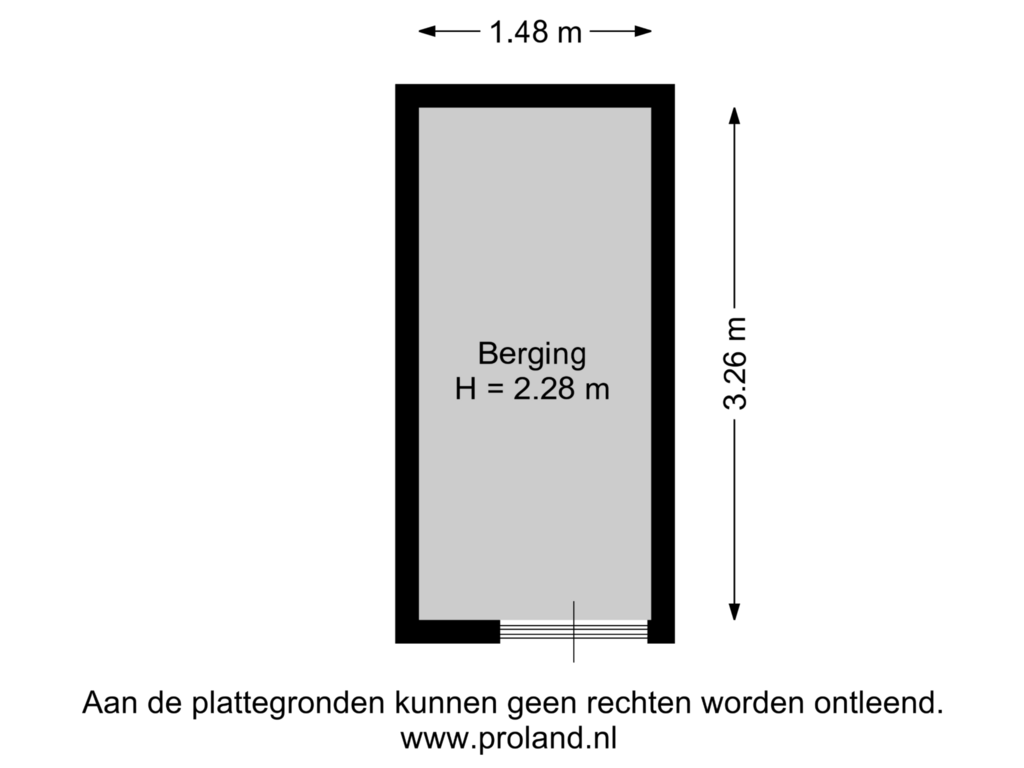 Bekijk plattegrond van Berging van Engelsmanplaat 102