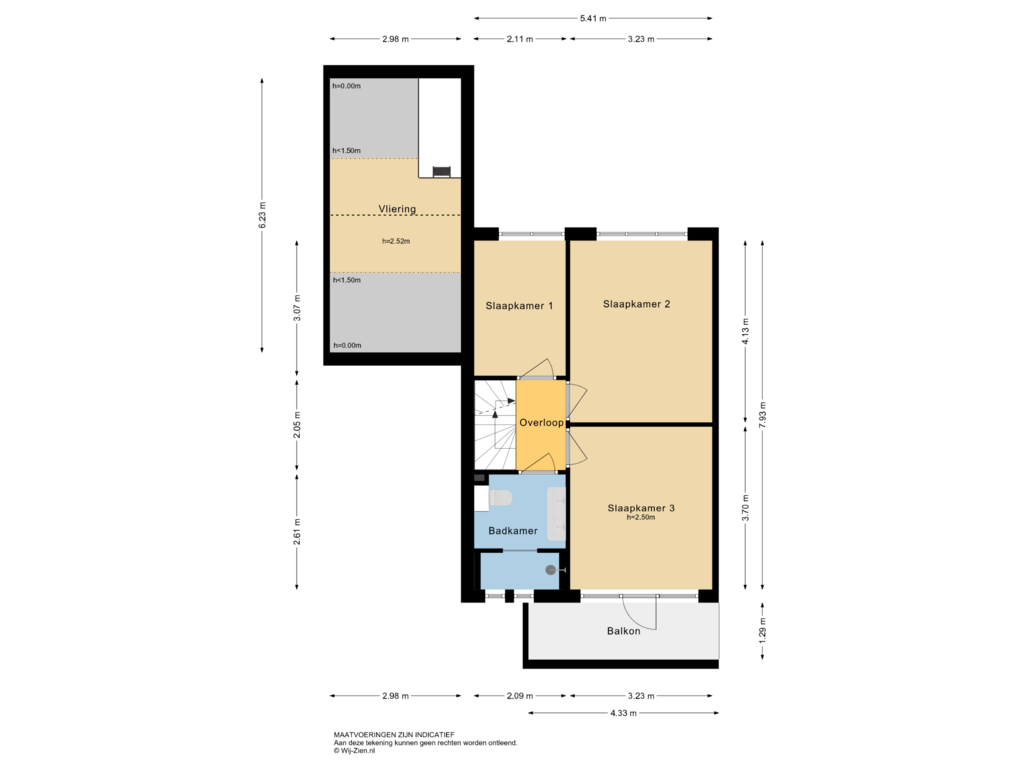 Bekijk plattegrond van Eerste Verdieping van Steur 39