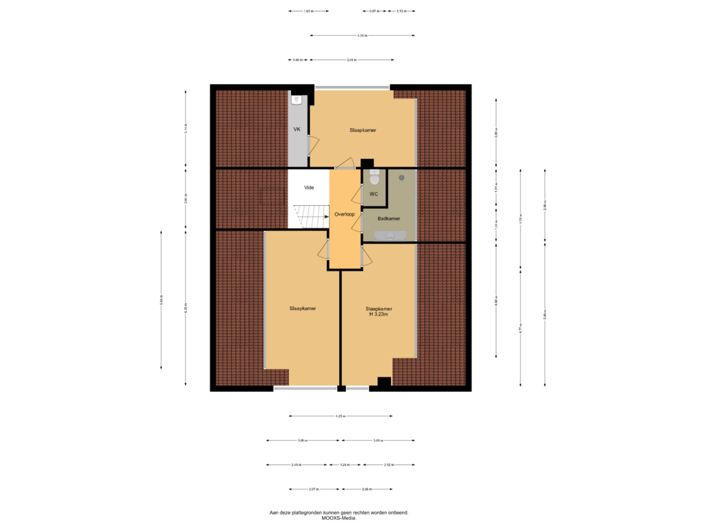 Bekijk plattegrond van 1e Verdieping van Ranonkelstraat 42