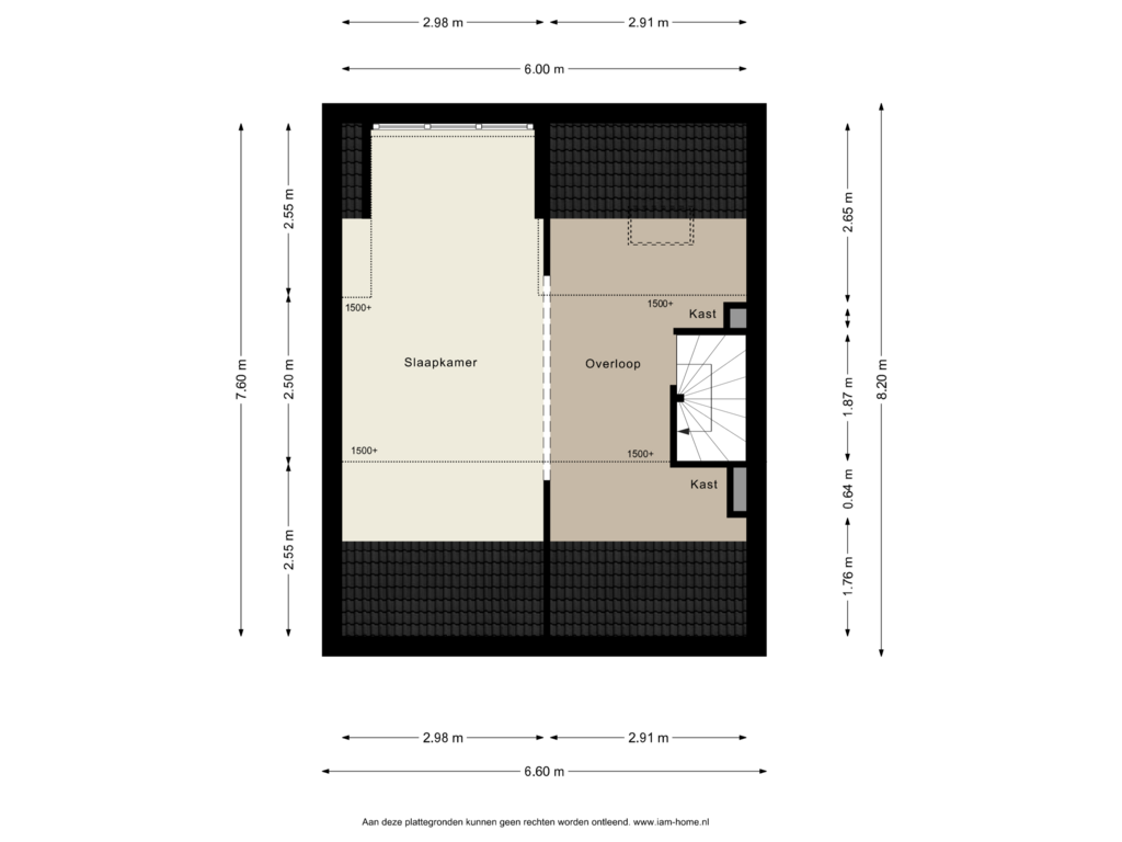 Bekijk plattegrond van 2e Verdieping van den Deel 13