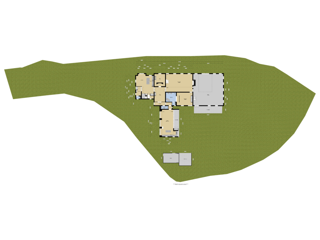 Bekijk plattegrond van Begane grond + Tuin van Kortedijkje 7