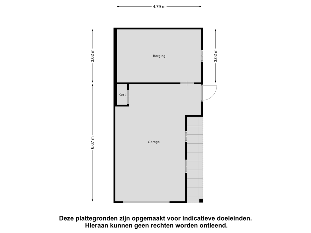 Bekijk plattegrond van Garage van Binnendyk 79