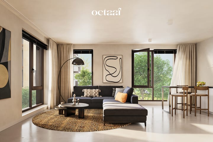 Foto van Driekamerappartement Portiekflat