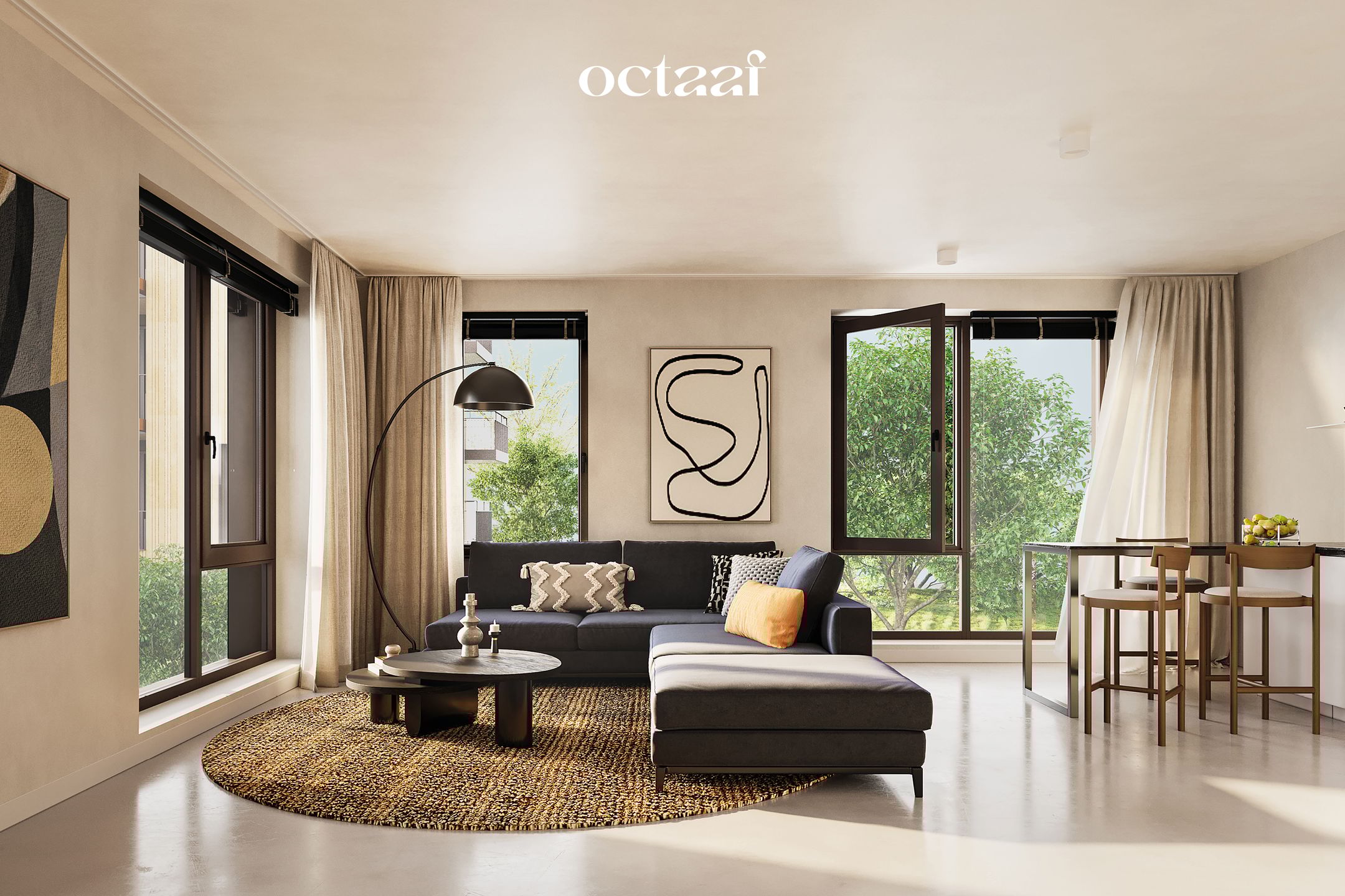 Foto 9 van Drie-kamer-appartement (Bouwnr. 23)