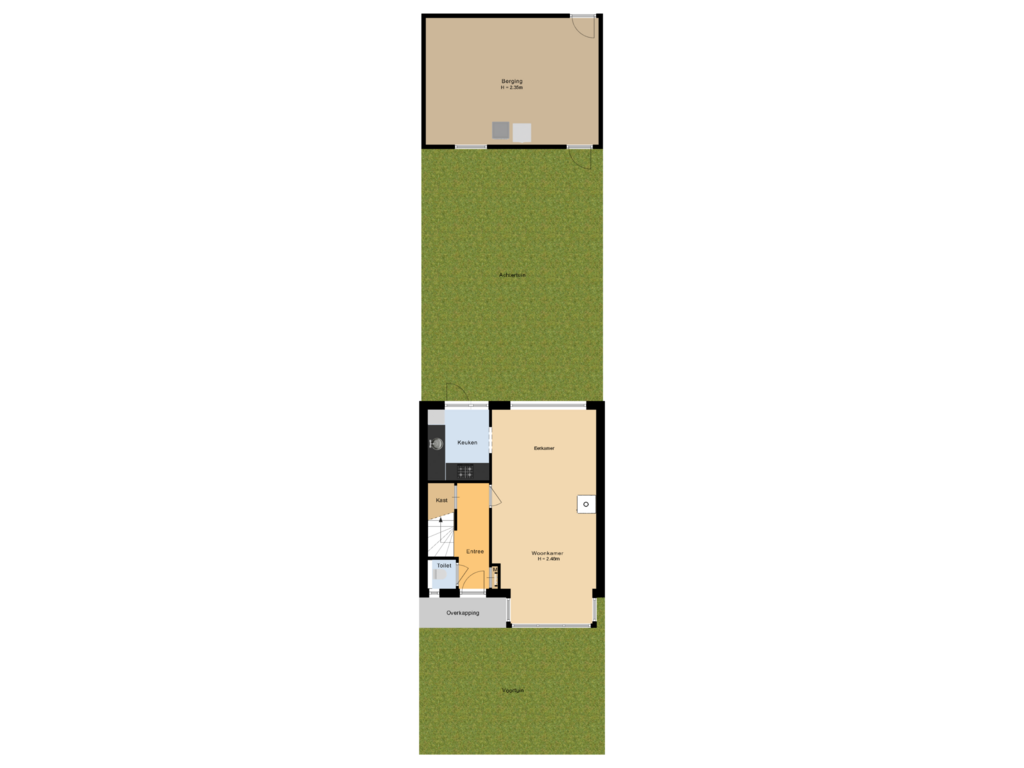 Bekijk plattegrond van Situatie van Antoon Coolenstraat 29