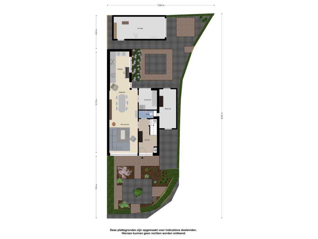 View floorplan of Begane Grond_Tuin of Paulusweg 2