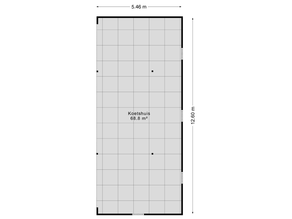 Bekijk plattegrond van Koetshuis van Geersbroekseweg 27