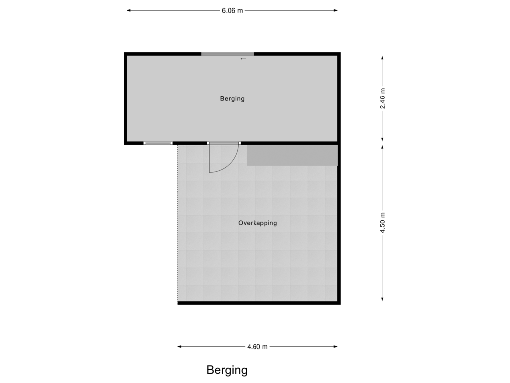 Bekijk plattegrond van Berging van Heemskerkstraat 11