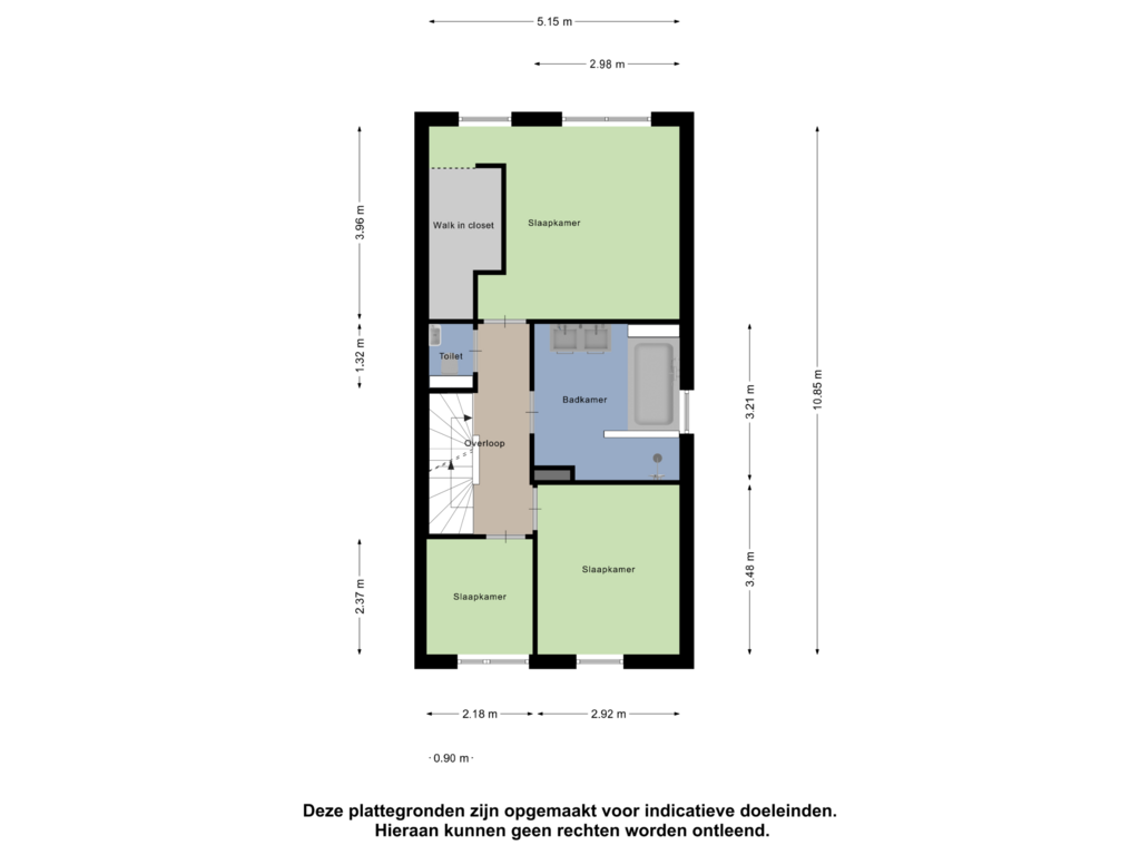 Bekijk plattegrond van Eerste Verdieping van Viool 5