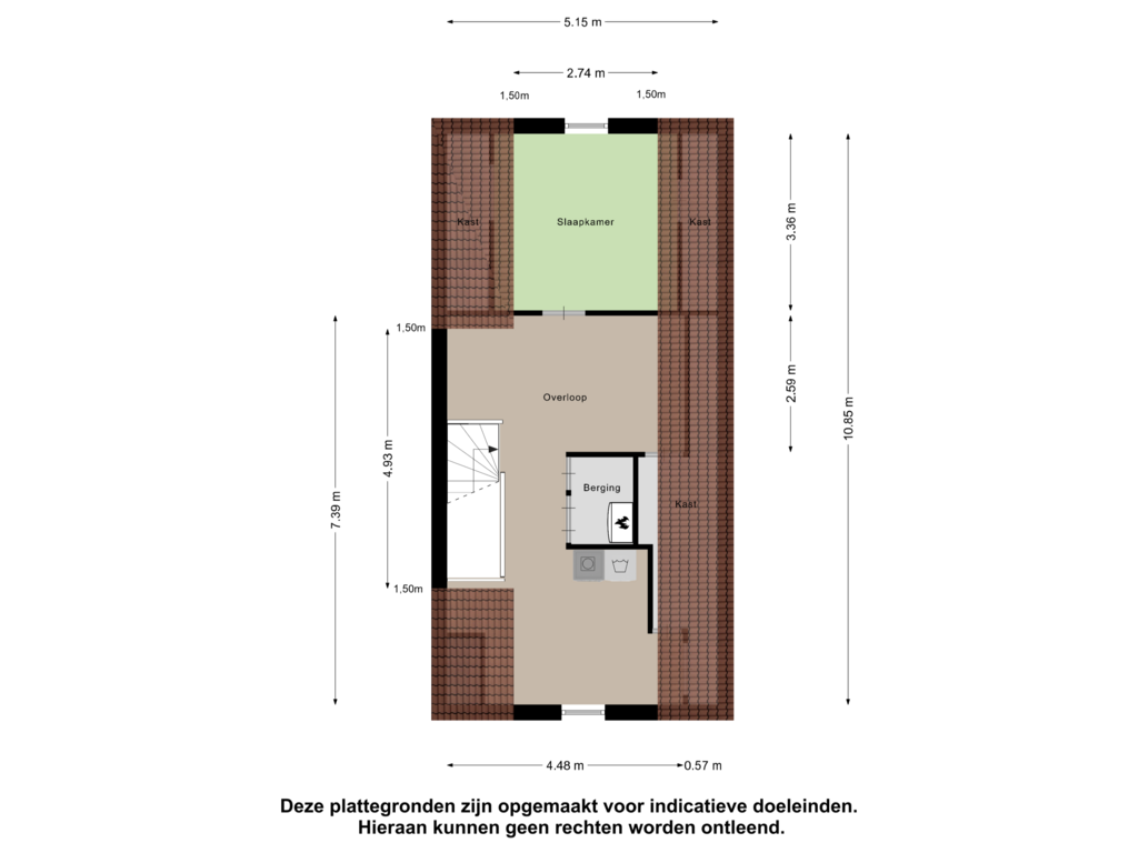 Bekijk plattegrond van Tweede Verdieping van Viool 5