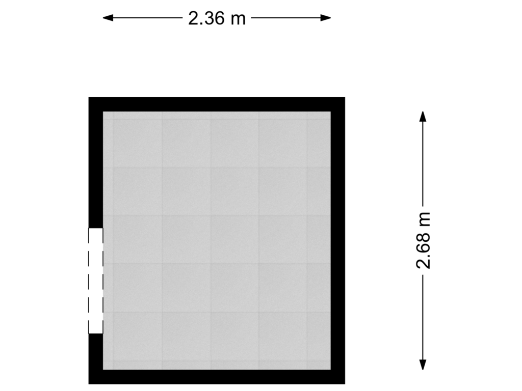 View floorplan of Overkapping 1 of Molenstraat 25