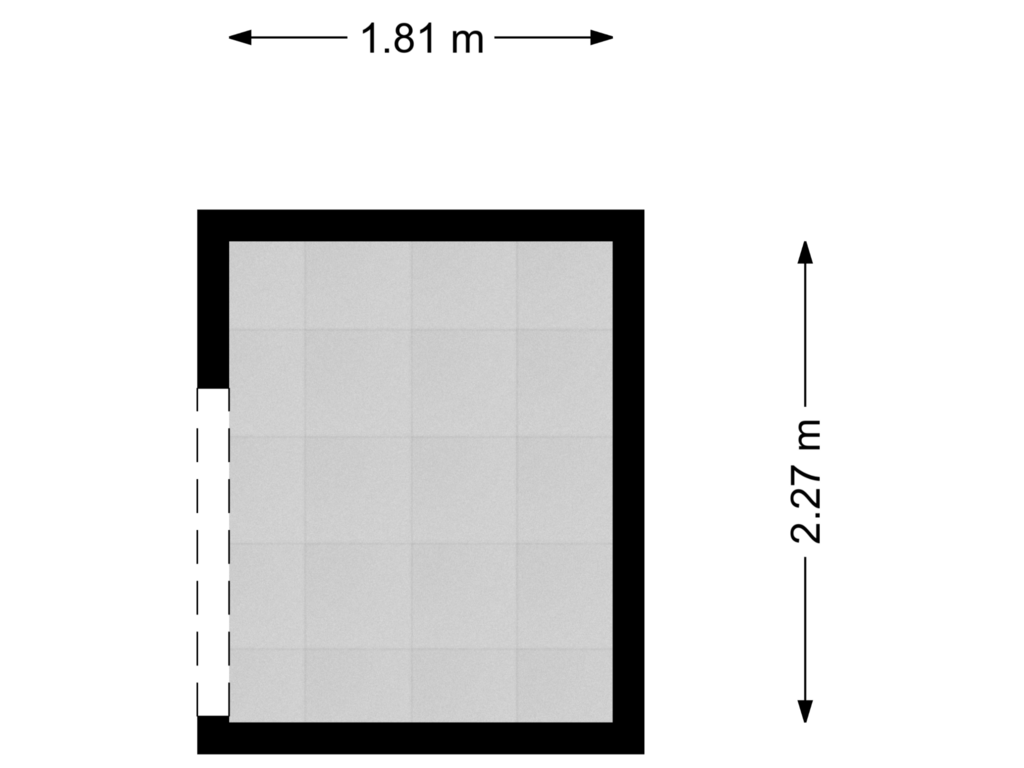 View floorplan of Overkapping 2 of Molenstraat 25