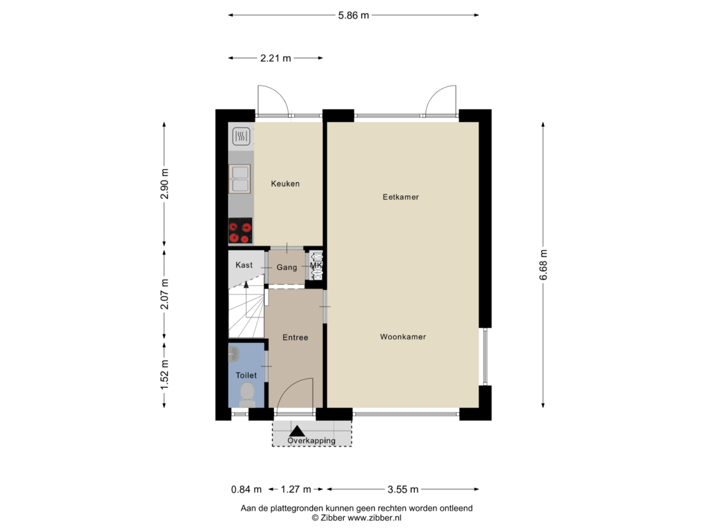 Bekijk plattegrond van Begane grond van Colijnstraat 47