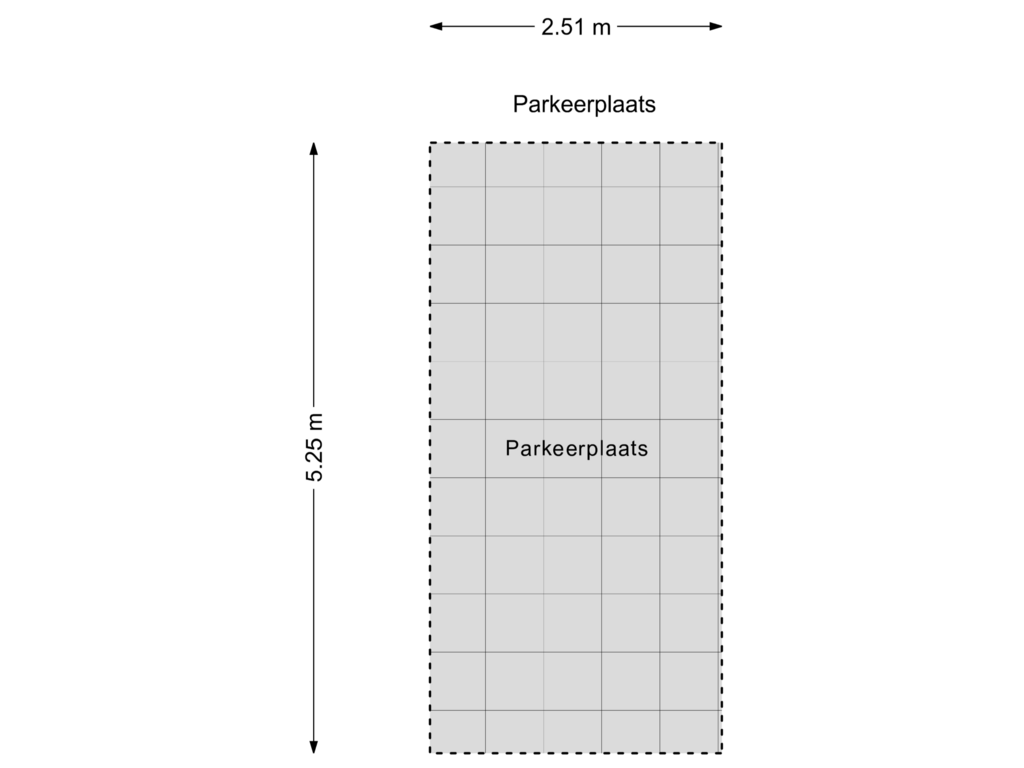 Bekijk plattegrond van Parkeerplaats van Deltaplein 343