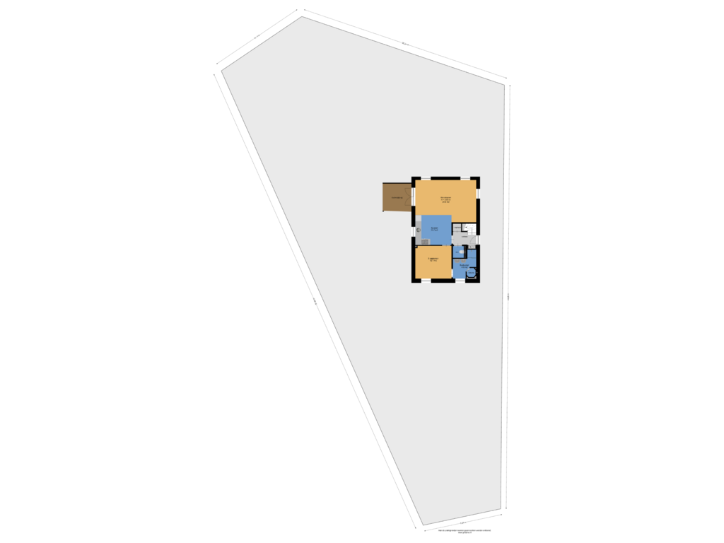 View floorplan of Begane Grond Met Kavel of Verlengde Vennen 30