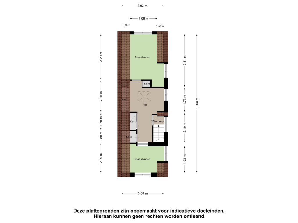 View floorplan of Eerste Verdieping of Noordeinde 96