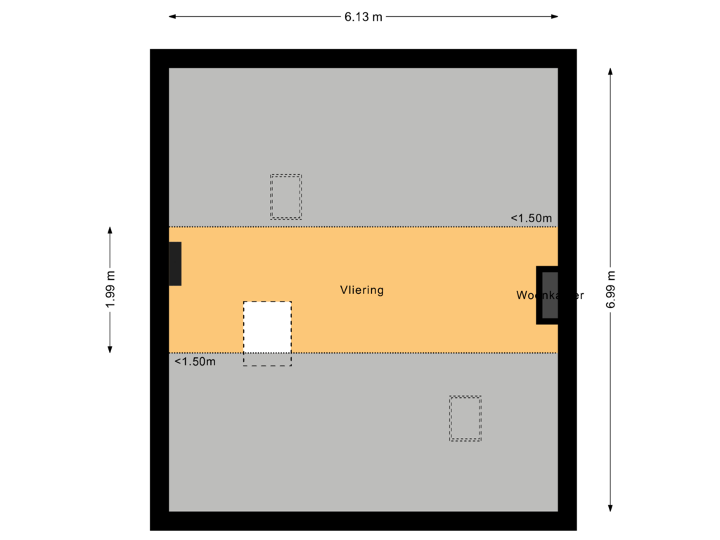 Bekijk plattegrond van Vliering van Vondelstraat 4