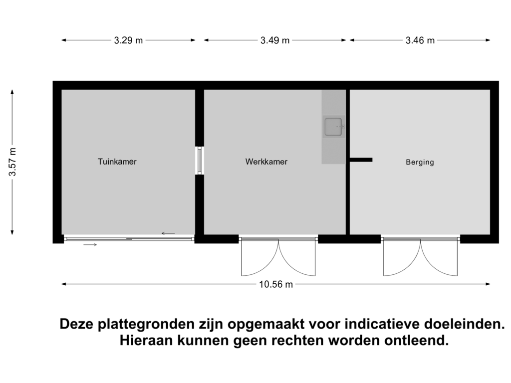 Bekijk plattegrond van Tuinhuis van Batestein 19