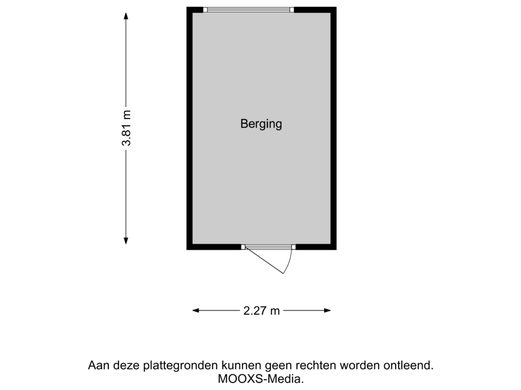 Bekijk plattegrond van Berging van Schenkeltje 15