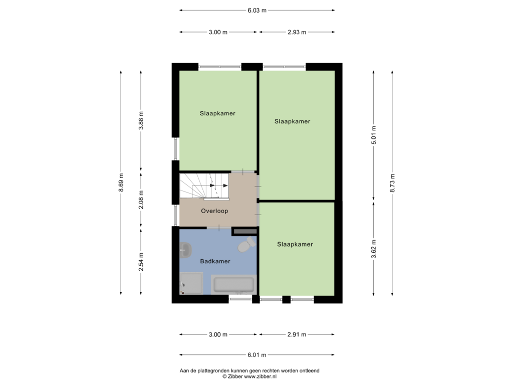 View floorplan of Eerste Verdieping of Ulemar 41