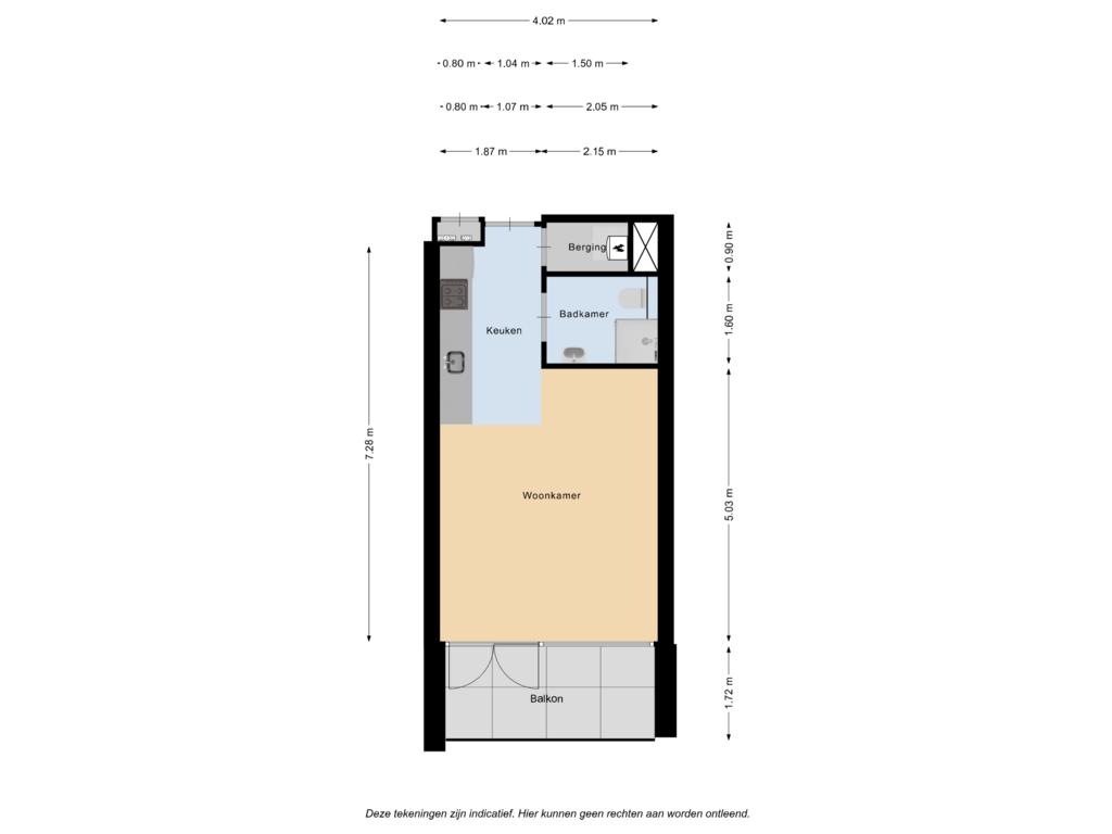 Bekijk plattegrond van Appartement van Panhuijsenpad 75