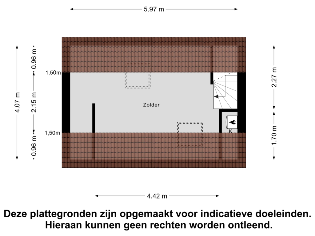 Bekijk plattegrond van Tweede Verdieping van Sluijtershof 7