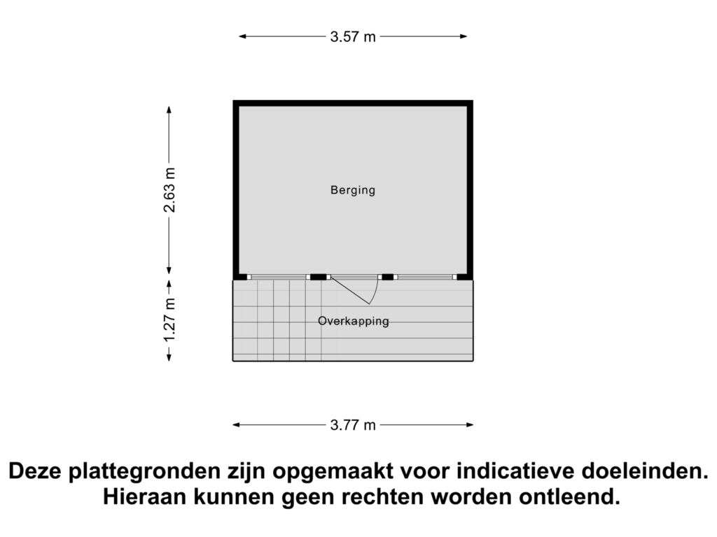 Bekijk plattegrond van Berging van Sluijtershof 7