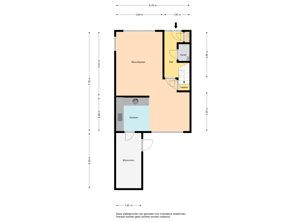 View floorplan of First floor of Valkruid 29