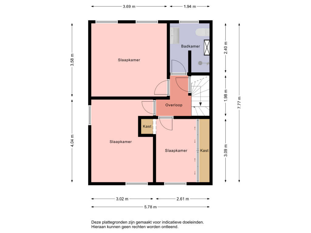 View floorplan of Floor 1 of Valkruid 29