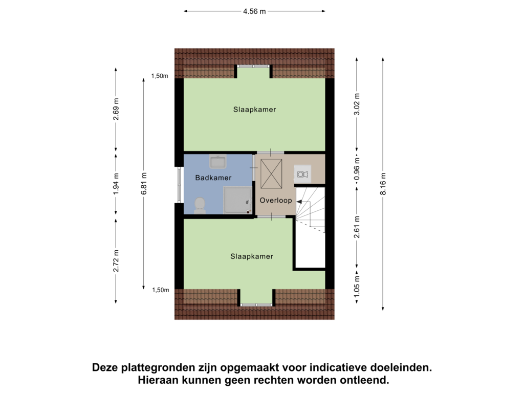 Bekijk plattegrond van Eerste Verdieping van Reidmosk 1-E