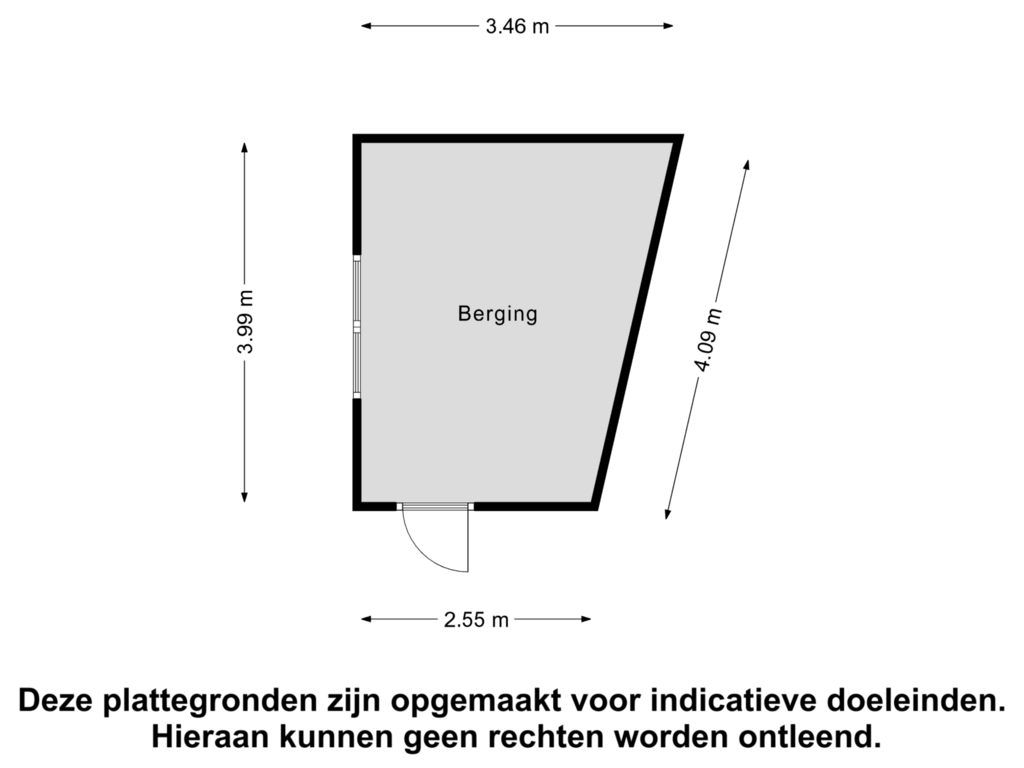 Bekijk plattegrond van Berging van Reidmosk 1-E