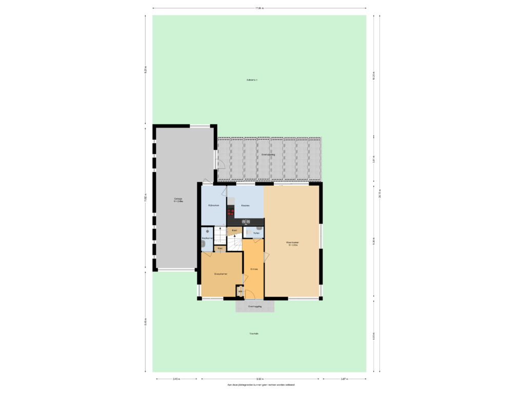 View floorplan of Situatie of De Boorne 33