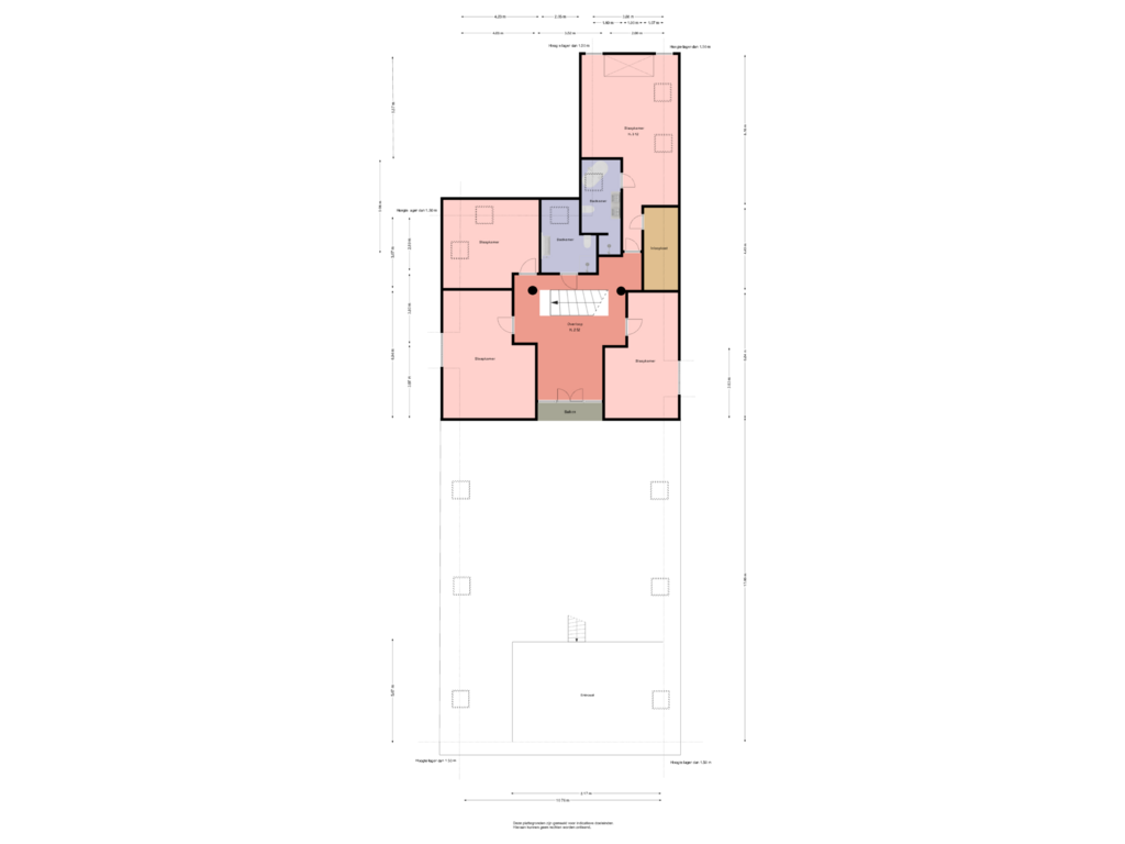 Bekijk plattegrond van Floor 1 van Kommisjewei 168