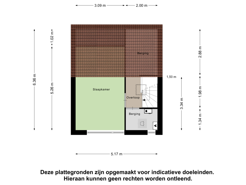 Bekijk plattegrond van Tweede Verdieping van Hondsrug 6