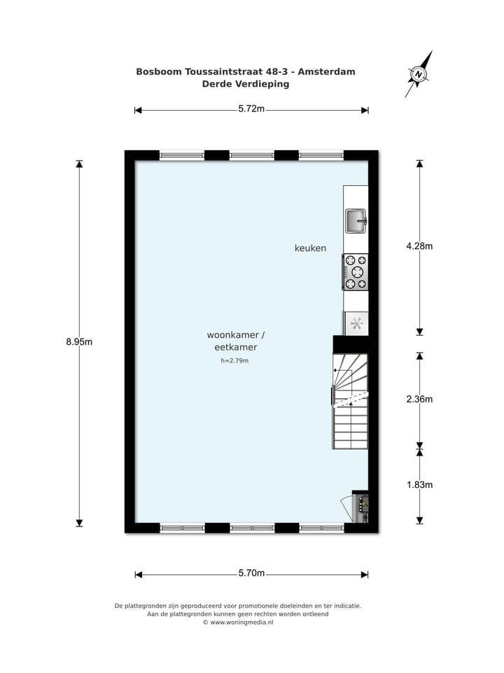 Photo 34 of Bosboom Toussaintstraat 48-3