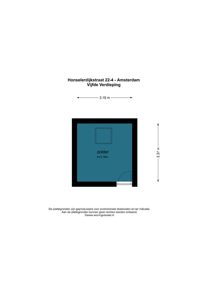 Foto 29 van Honselersdijkstraat 22-4