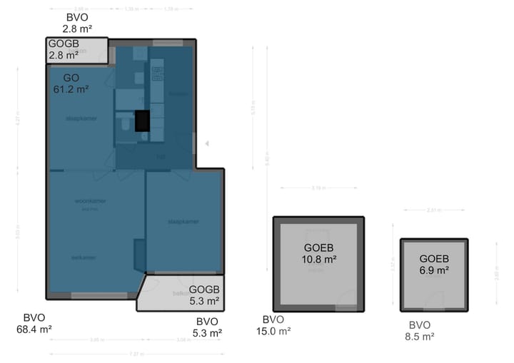 Foto 31 van Honselersdijkstraat 22-4