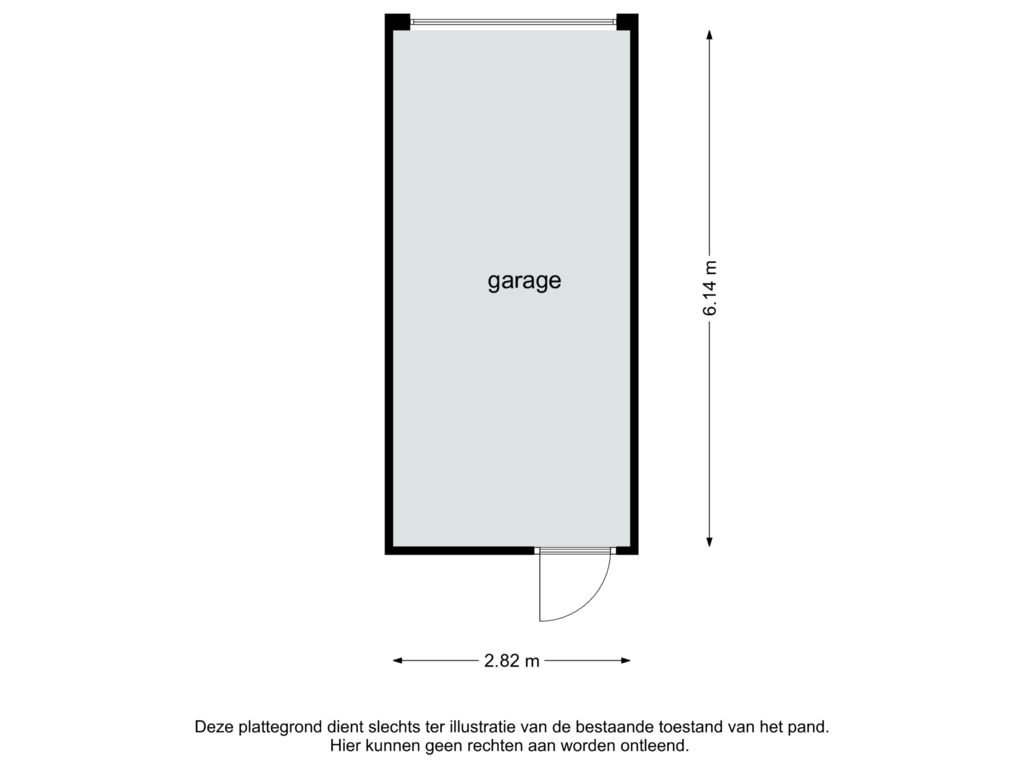 Bekijk plattegrond van garage van Martin-Luther-Kingstraat 6