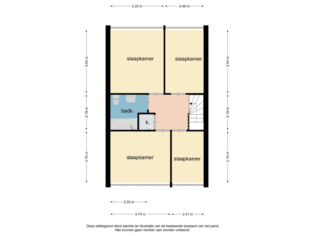 Bekijk plattegrond van verdieping van Martin-Luther-Kingstraat 6