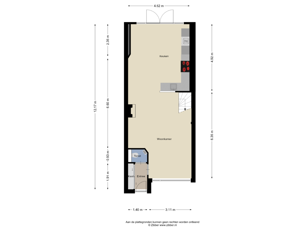 Bekijk plattegrond van Begane Grond van Carneoolstraat 7