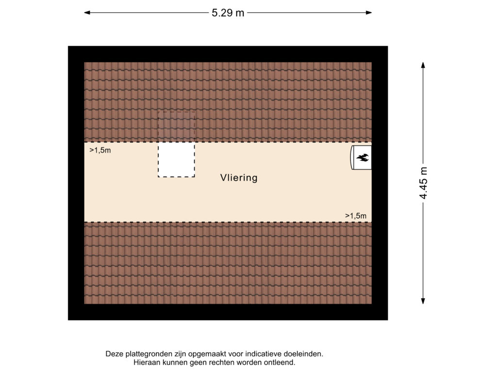 Bekijk plattegrond van Vliering van Schrijverskwartier 27