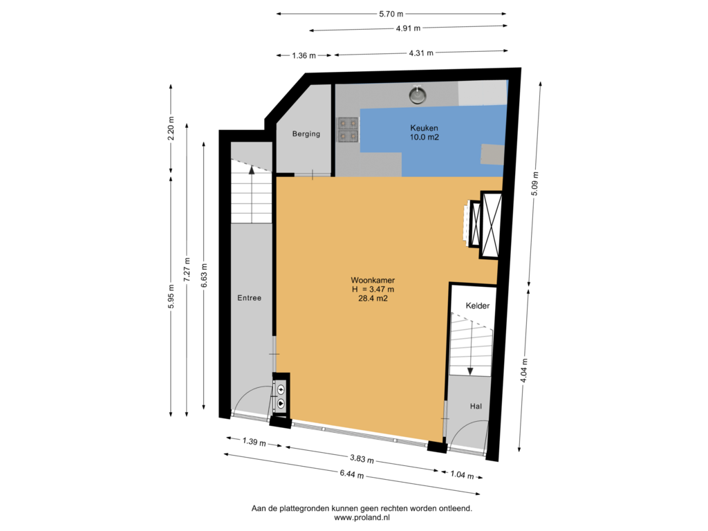 Bekijk plattegrond van Begane Grond van Kloosterstraat 20