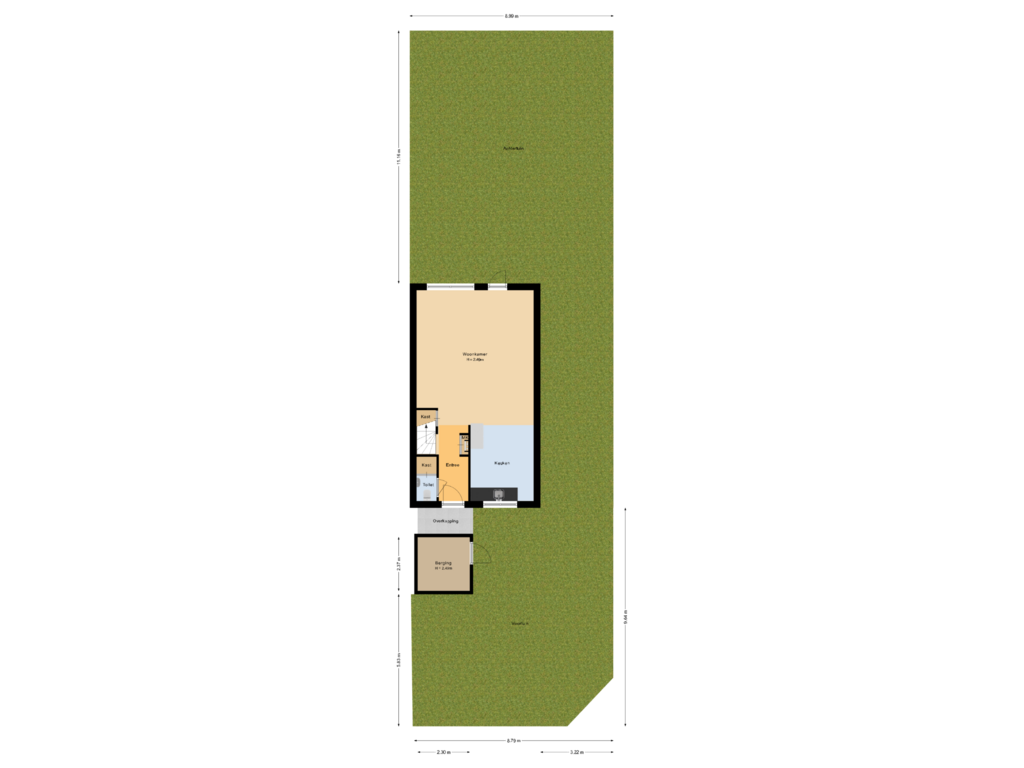 Bekijk plattegrond van Situatie van Dotter 49