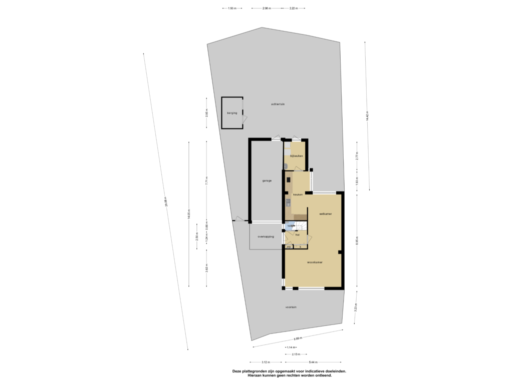 Bekijk plattegrond van Overzicht woning van Zandhei 19