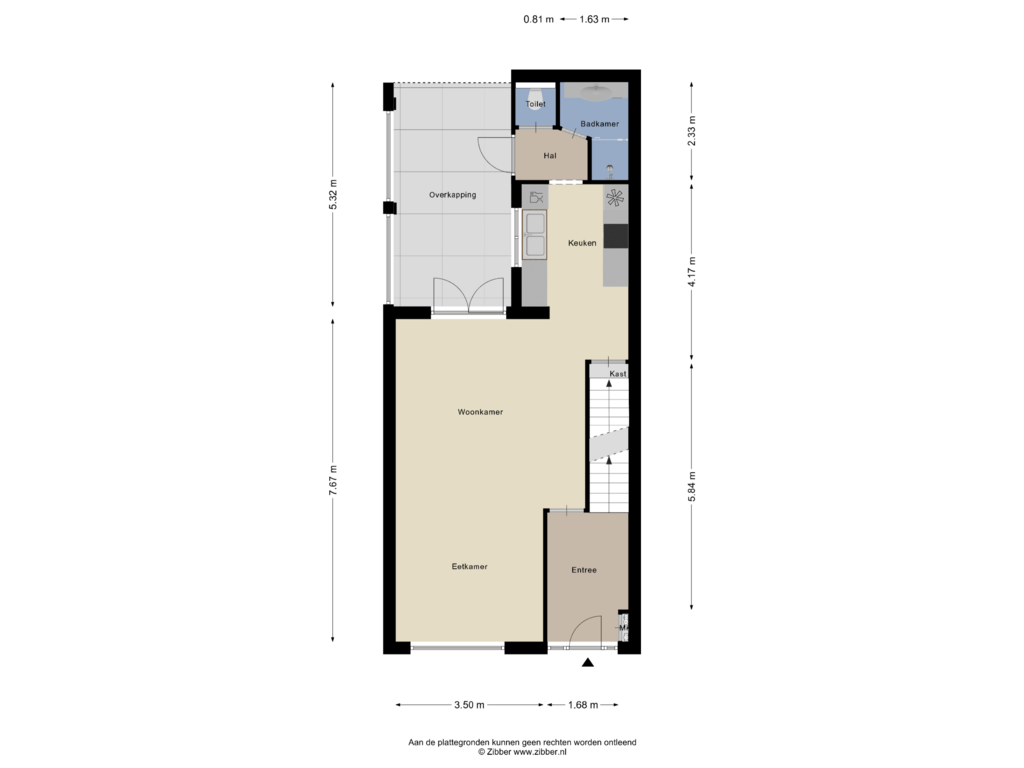 Bekijk plattegrond van Begane Grond van Rosa Manusstraat 19