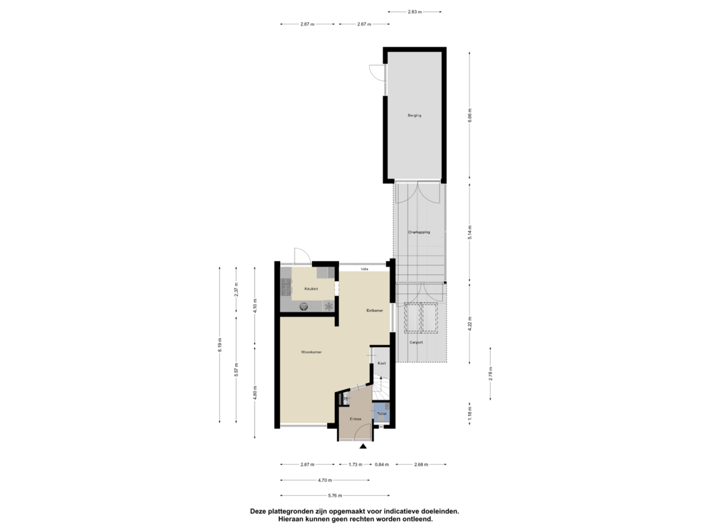 Bekijk plattegrond van Begane Grond van Jasmijnstraat 30